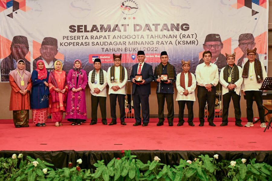 Gubernur Mahyeldi Berharap Koperasi Saudagar Minang Raya Perkuat Ekosistem Koperasi UMKM Sumbar