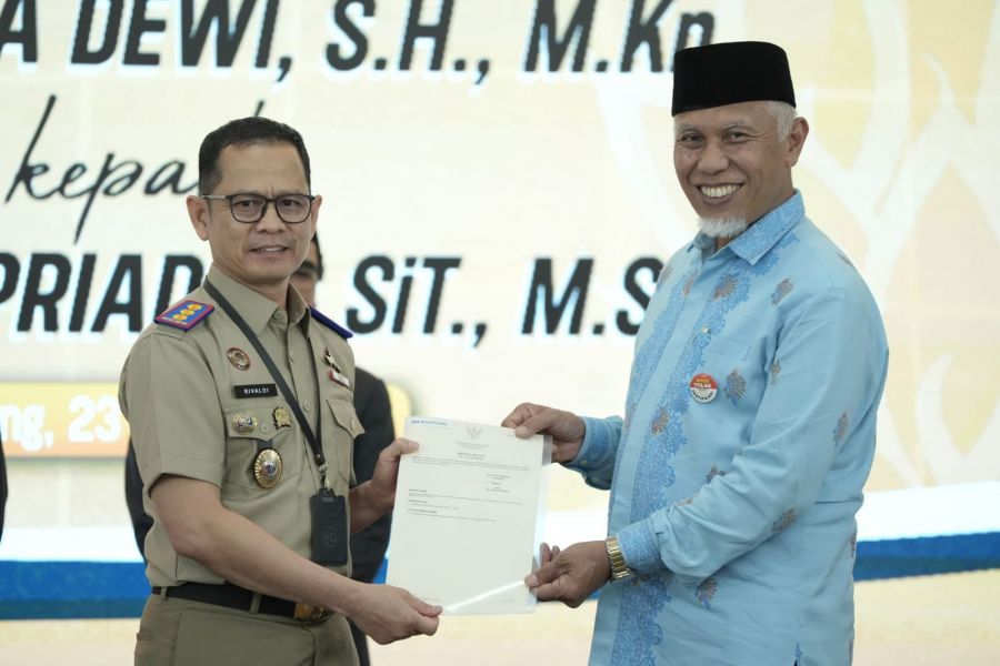 Gubernur Mahyeldi Berharap Sinergitas Pemprov Sumbar dengan Kanwil BPN Terus Terjaga