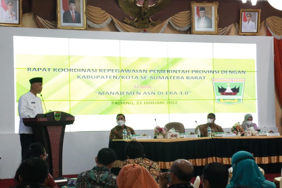 Gubernur Mahyeldi Dukung Percepatan Digitalisasi Manajemen ASN 