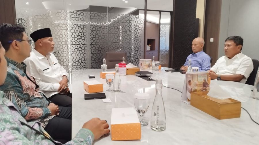 Gubernur Mahyeldi Fasilitasi Penjajakan Kerjasama PT. Jamkrida Sumbar dengan PT BSI