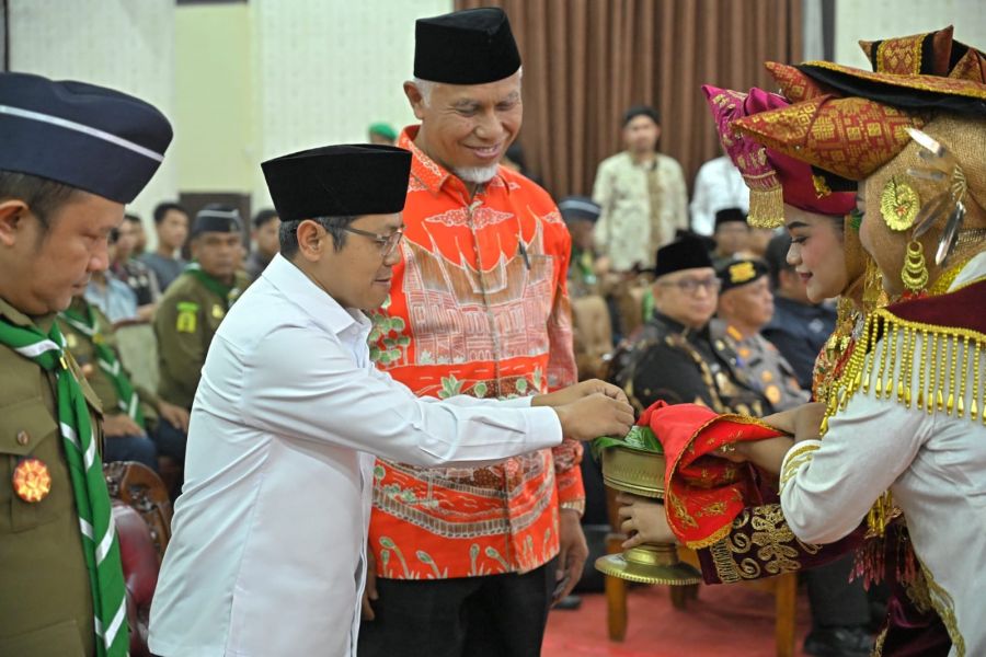Gubernur Mahyeldi Hadiri Pelantikan Kwartir Wilayah Gerakan Kepanduan Hizbul Wathan Sumbar