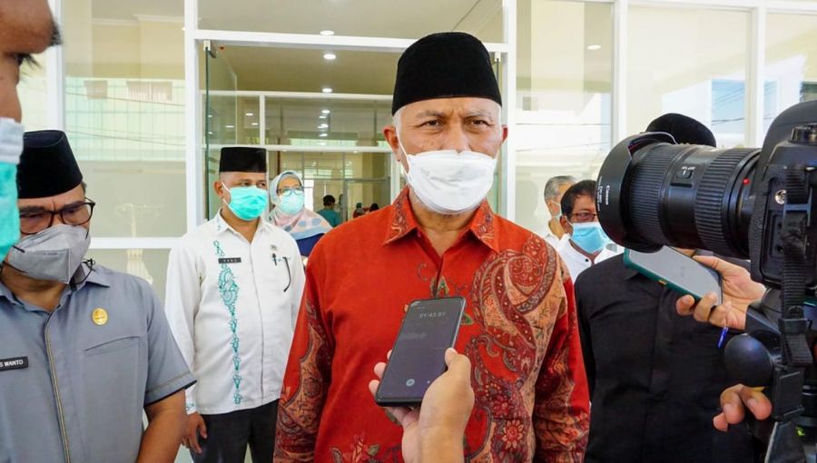 Gubernur Mahyeldi Ingatkan Penggunaan Dana Penanggulangan Covid-19 Perlu Pendampingan BPKP