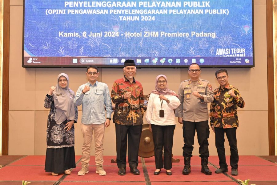 Gubernur Mahyeldi : Kualitas Pelayanan Publik di Sumbar Mesti Meningkat Tahun ke Tahun