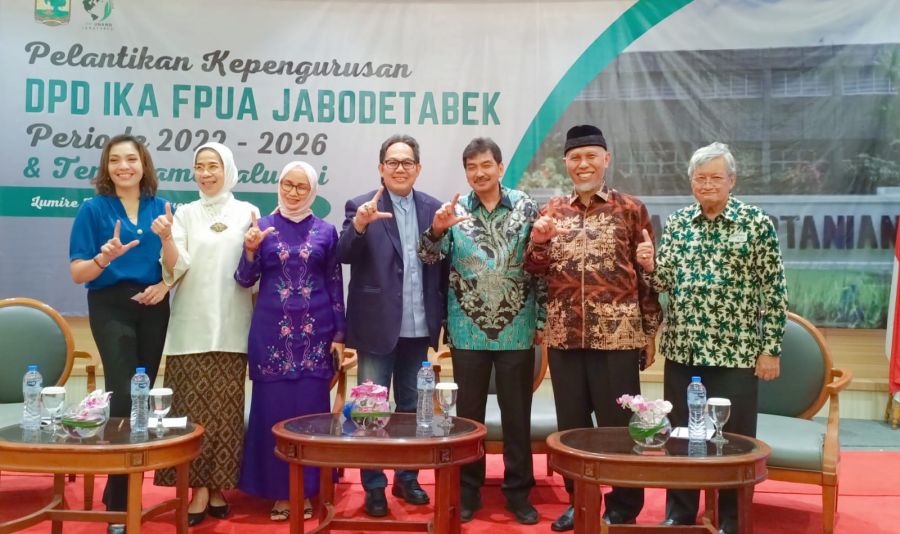 Gubernur Mahyeldi Lantik Kepengurusan DPD IKA FPUA Jabodetabek Periode 2022-2026