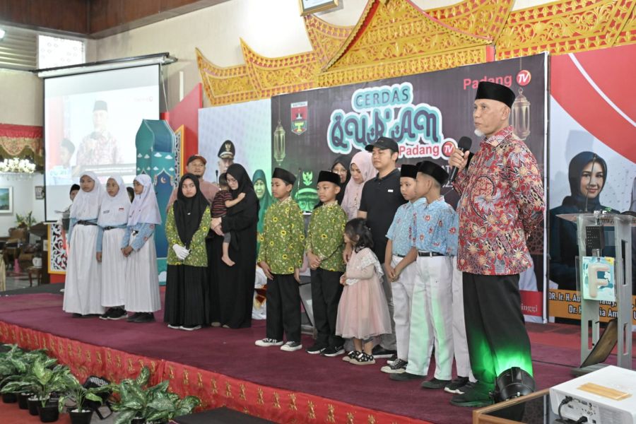 Gubernur Mahyeldi Menyebut Generasi Qur'ani itu Perlu Disiapkan Bukan Hanya Diharapkan
