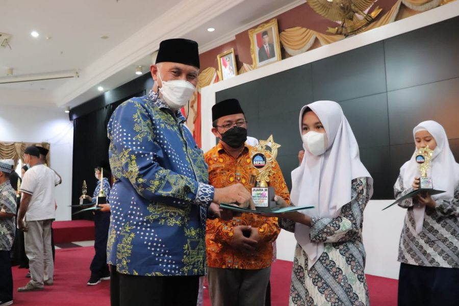 Gubernur Mahyeldi Nilai Lomba Pekan Muharram Sumbar 2021 Bisa Motivasi Siswa