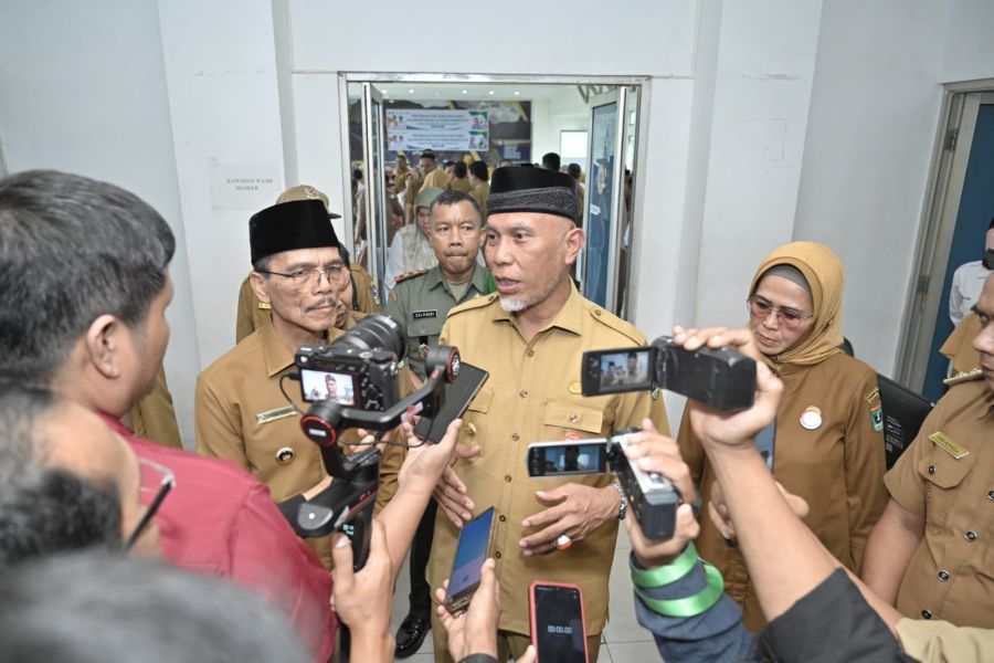 Gubernur Mahyeldi Optimis Ruas Tol Padang - Sicincin Tuntas Sebelum Lebaran 2024