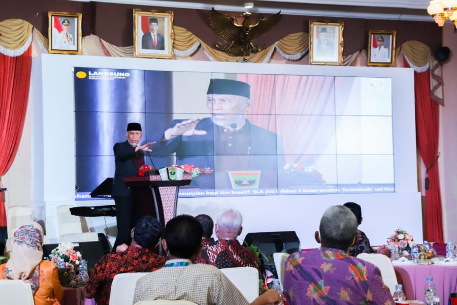 Gubernur Mahyeldi: Pandemi Mengajarkan Kita untuk Berkolaborasi dan Bersinergi
