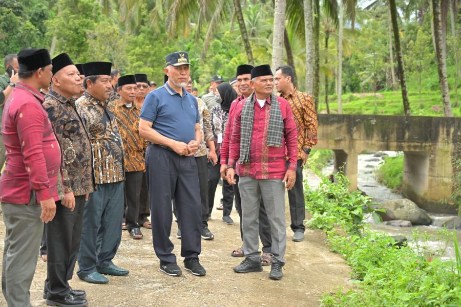 Gubernur Mahyeldi Pastikan Pembangunan SMA 3 Gunung Talang Dimulai Tahun ini