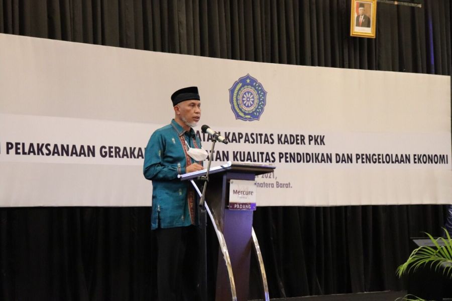 Gubernur Mahyeldi: Peran PKK Bantu Pemerintah Kurangi Pengangguran