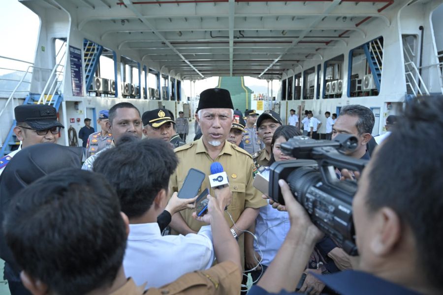 Gubernur Mahyeldi Resmikan KMP Wira Sameiri, Rute Padang ke Mentawai Kini Bisa Diakses Tiap Hari