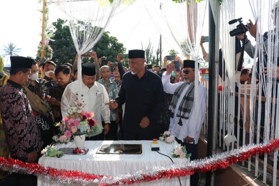 Gubernur Mahyeldi Resmikan Museum Syekh Sulaiman Arrasuli di Nagari Canduang Koto Laweh Agam