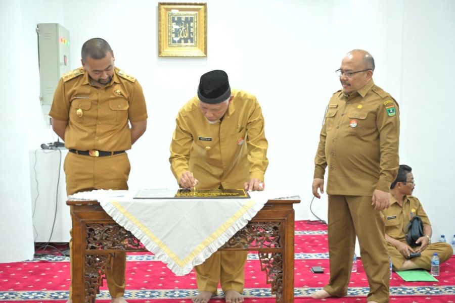 Gubernur Mahyeldi Resmikan 'Surau Ansharullah' di Kompleks Istana Gubernur Sumbar