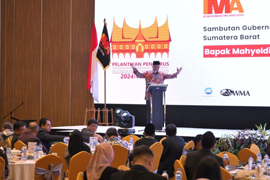 Gubernur Mahyeldi Sebut IMA Chapter Padang Salah Satu Motor Perekonomian Sumbar di Era Digitalisasi