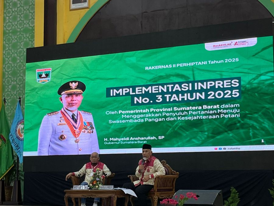 Gubernur Mahyeldi Tegaskan Dukungannya Terhadap Inpres Percepatan Swasembada Pangan