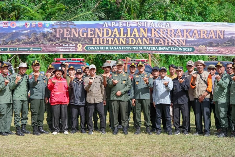 Gubernur Mahyeldi Tegaskan Sumbar Siaga Hadapi Karhutla 2026, Pencegahan Jadi Fokus Utama