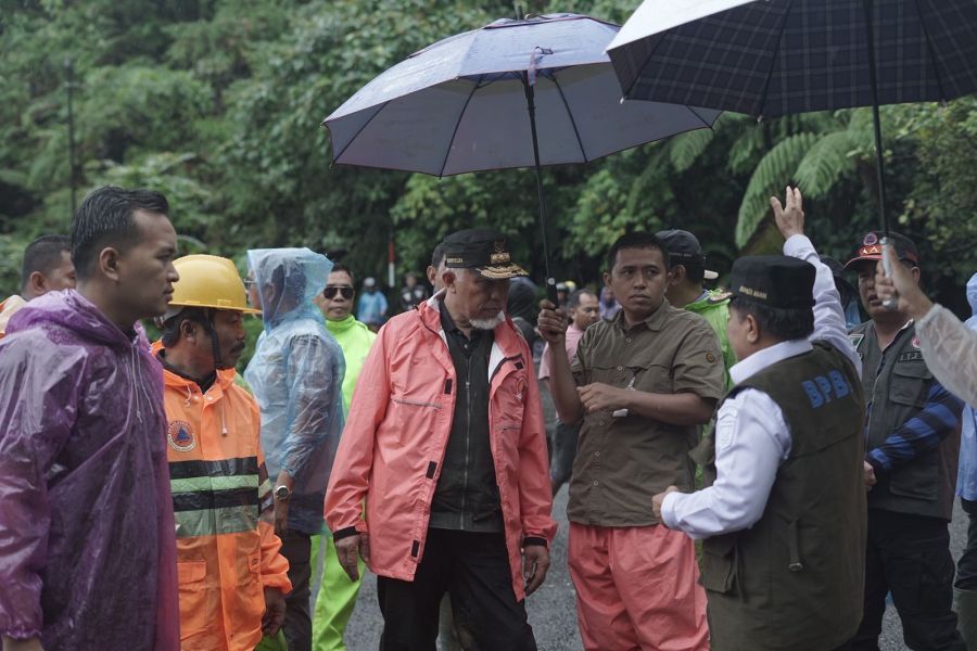 Gubernur Mahyeldi Tinjau Lokasi Galodo di Malalak Timur, Instruksikan Penanganan Cepat untuk Korban