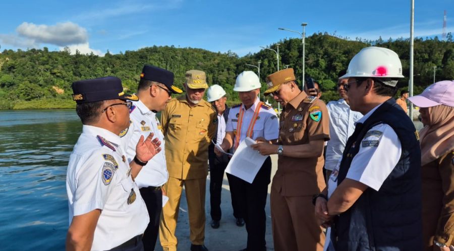 Gubernur Mahyeldi Tinjau Rencana Pengembangan Pelabuhan Panasahan, Painan