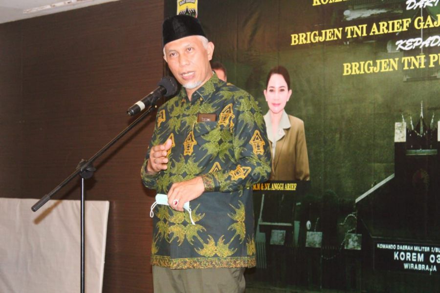 Gubernur Mahyeldi : Vaksinasi Sukses Berkat Kolaborasi Forkopimda