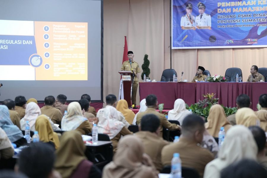 Gubernur Mahyeldi Yakini SMK Adalah Solusi untuk Berbagai Persoalan Sosial-Ekonomi Masyarakat