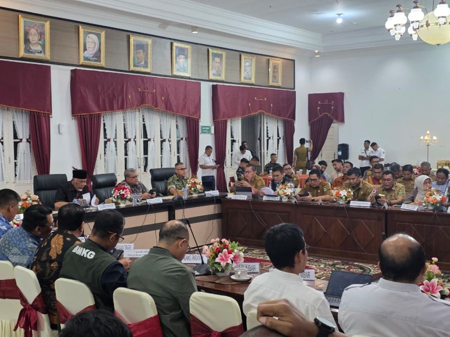 Gubernur Sumbar Apresiasi Komitmen Pihak Terkait dalam Percepatan Penyusunan R3P