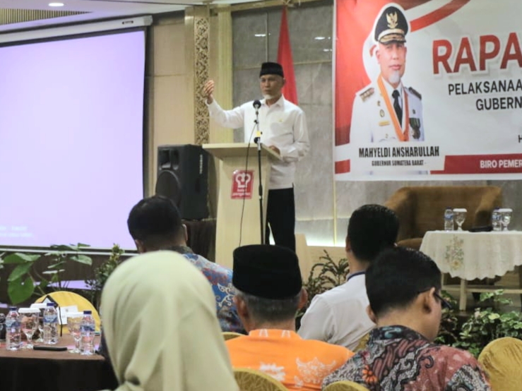 Gubernur Sumbar Buka Rakor Pelaksanaan Dekonsentrasi Tugas dan Wewenang Gubernur sebagai Wakil Pusat