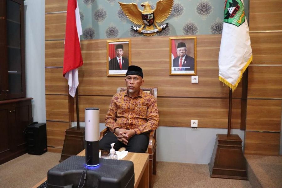 Gubernur Sumbar Ikuti Prosesi Doa Untuk Indonesia Bersama Presiden RI