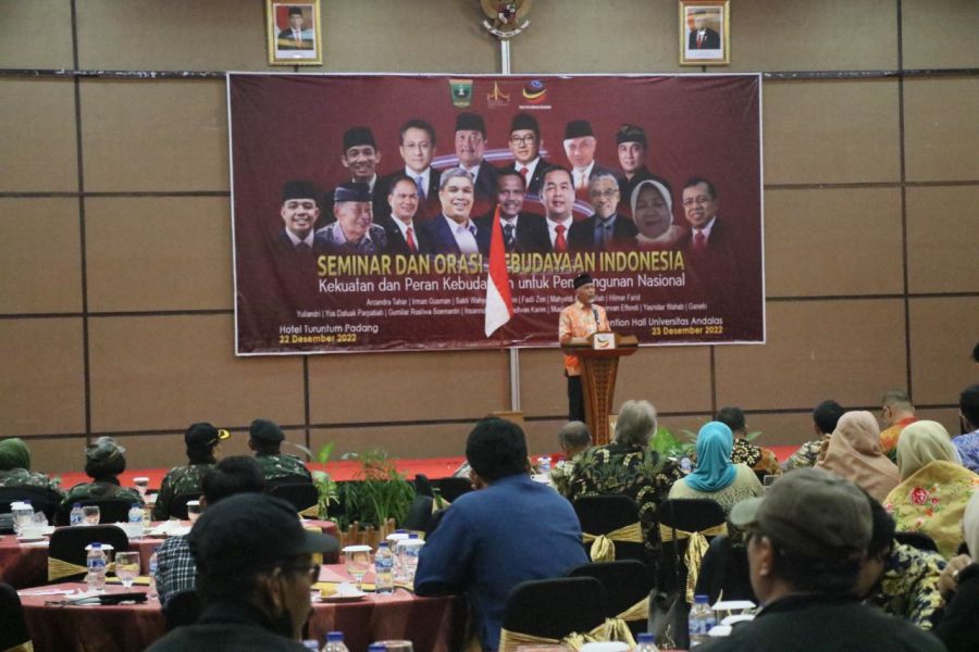Gubernur Sumbar: Kebudayaan Berperan Penting Dalam Pembangunan