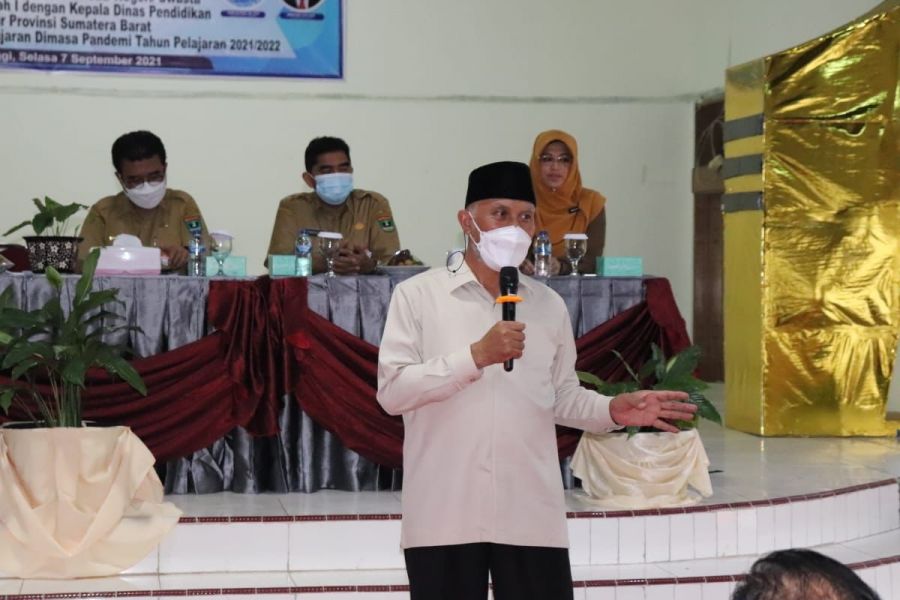 Gubernur Sumbar: Kualitas Sekolah di Kota dan Kabupaten Harus Sama