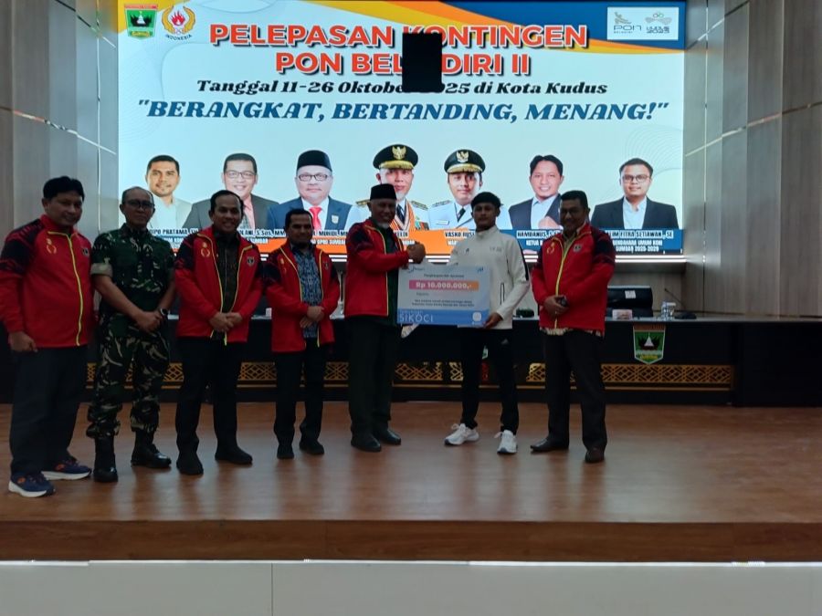 Gubernur Sumbar Lepas Kontingen PON Beladiri II ke Kudus: