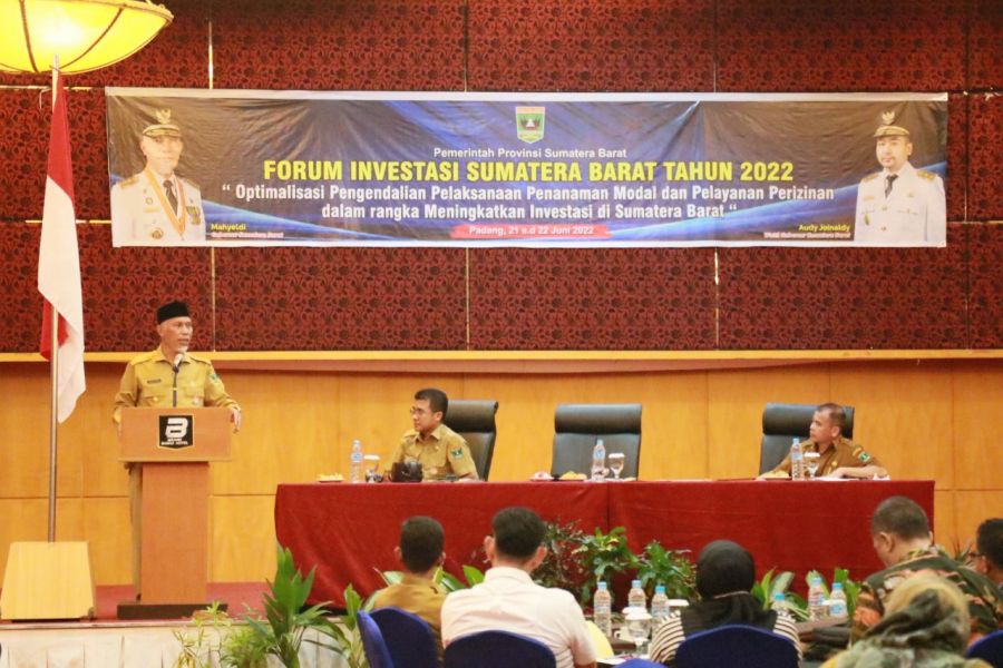 Gubernur Sumbar: Melalui OSS Mari Wujudkan Kenyamanan dan Suasana Kondusif Berinvestasi