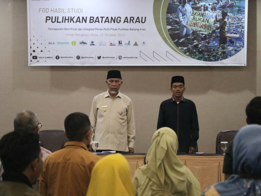 Gubernur Sumbar: Pengurangan Sampah Dari Sumbernya, Solusi Pemulihan Batang Arau