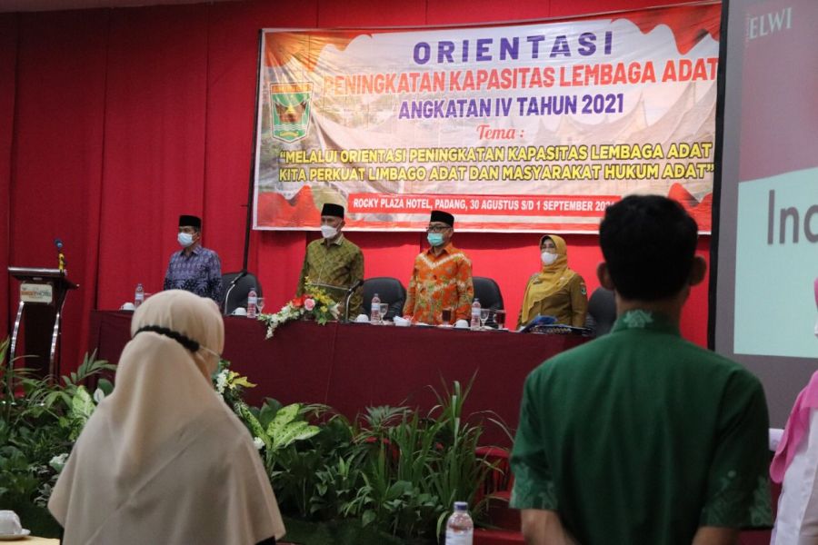 Gubernur Sumbar: Peningkatan Kapasitas Lembaga Adat Penting untuk Dukung Pembangunan Sejak di Nagari
