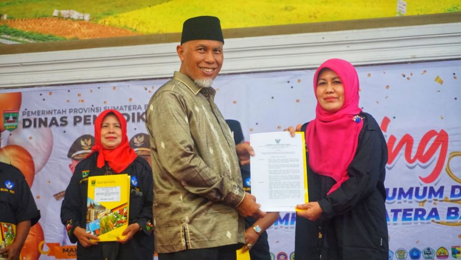 Gubernur Sumbar Resmikan 28 BLUD SMK Negeri Se-Sumbar