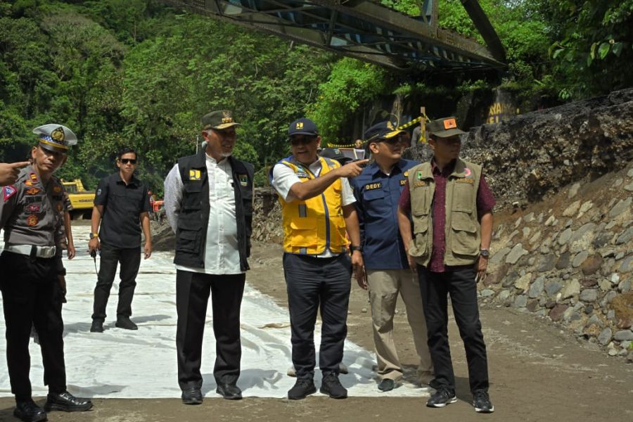 Gubernur Sumbar Sebut Perbaikan Jalan Lembah Anai Diperkirakan Tuntas 21 Juli 2024