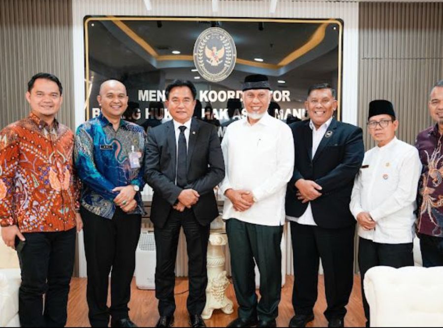 Gubernur Sumbar Temui Menko Yusril, Minta Dukungan Usulan Pahlawan Nasional Asal Ranah Minang
