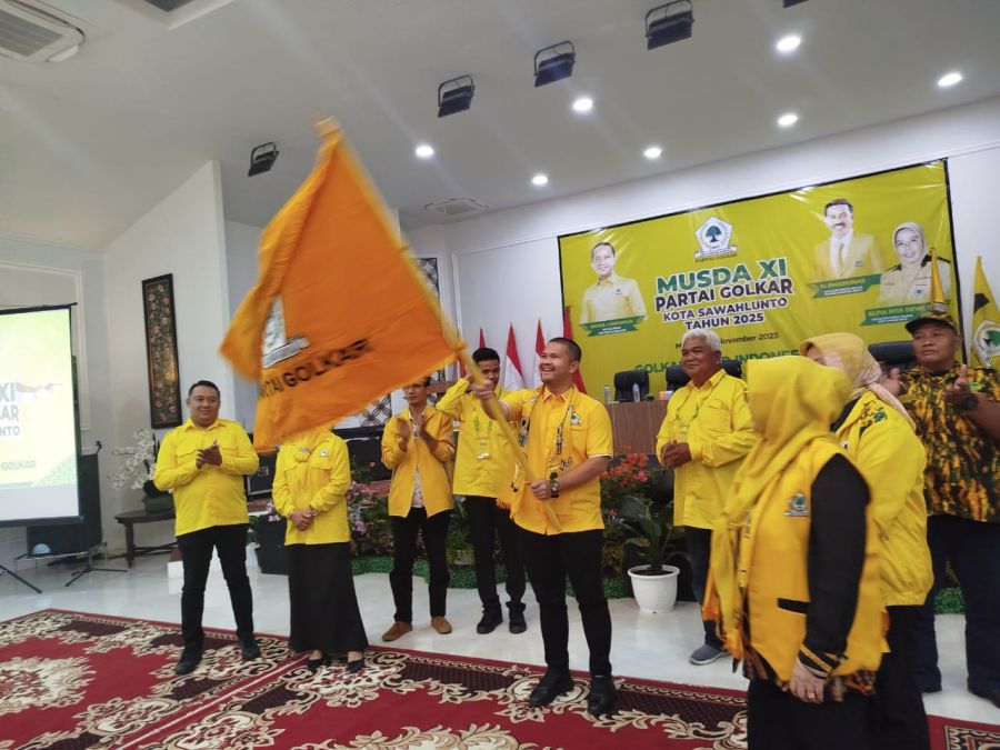 H. Jeffry Hibatullah Terpilih Secara Aklamasi sebagai Ketua DPD Partai Golkar Kota Sawahlunto