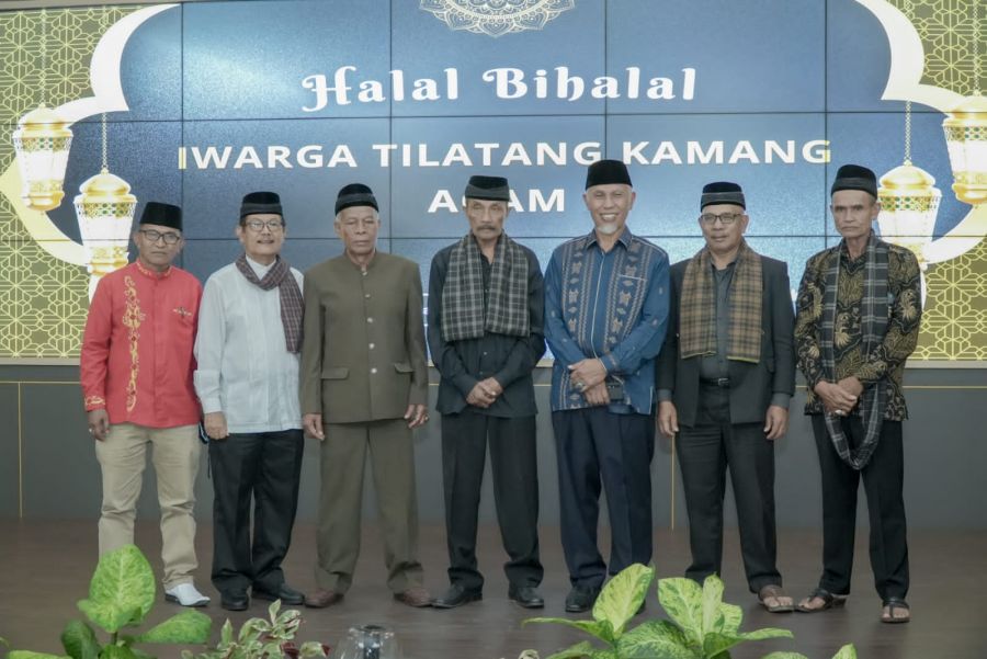 Hadiri Halal Bihalal Warga Gaduik Tilatang Kamang, Mahyeldi Ajak Perantau Saling Sokong Kebaikan