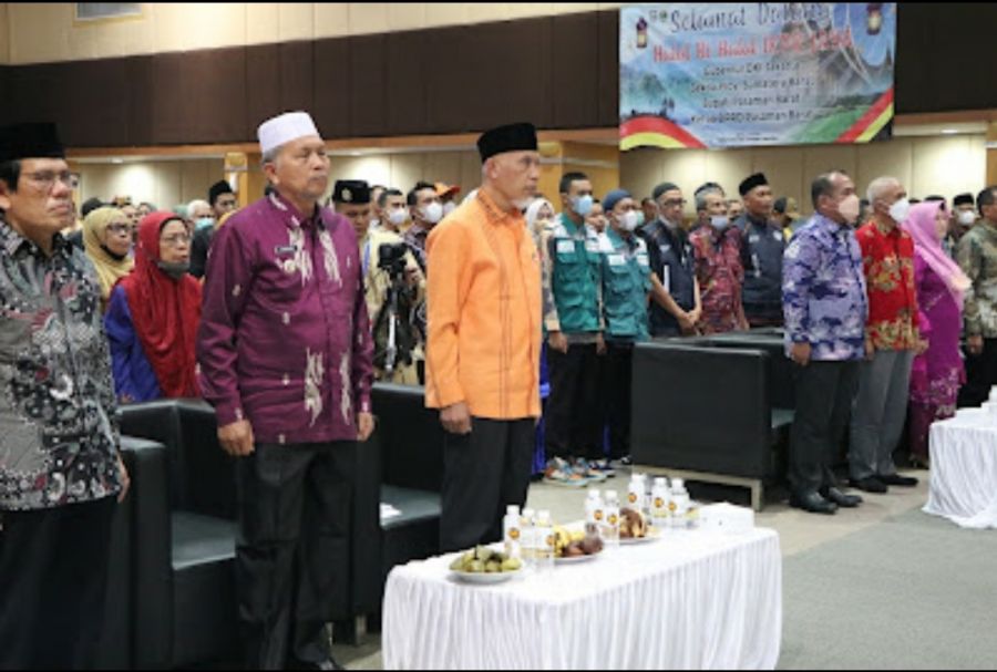 Hadiri Halalbihalal Keluarga Pasbar Jakarta Raya, Ini Pesan Gubernur Sumbar