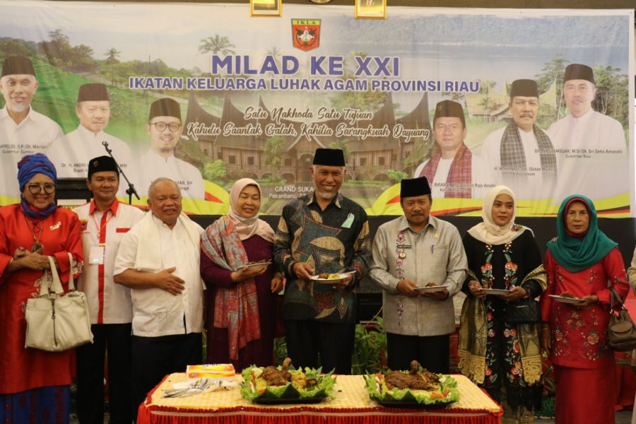 Hadiri Milad IKLA Riau, Buya Mahyeldi Ajak Ranah dan Rantau Kompak Bersinergi Membangun Sumbar