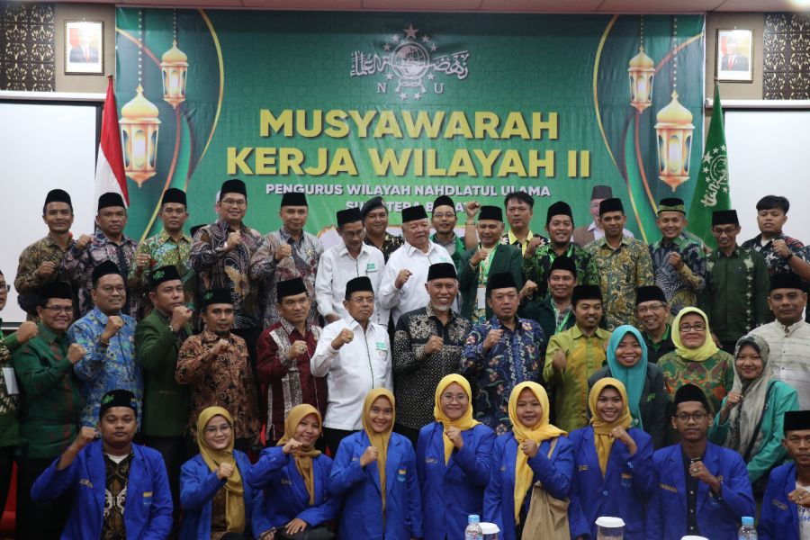 Hadiri Mukerwil II PWNU Sumbar, Gubernur Mahyeldi Tekankan Rawat Sikap Toleransi