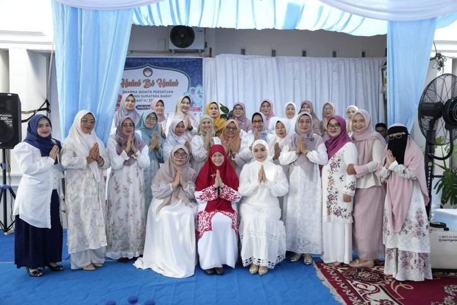 Halal Bihalal DWP Sumbar, Perkuat Silaturahmi dan Sinergi Program Pasca Ramadan