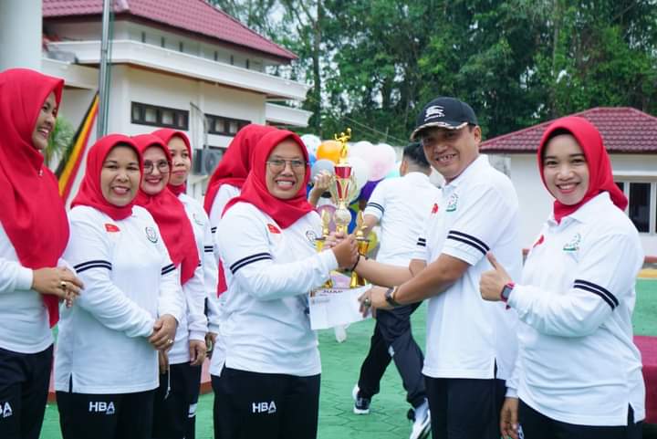 Hari Bhakti Adhyaksa di Kabupaten Dharmasraya Diisi Pekan Olahraga