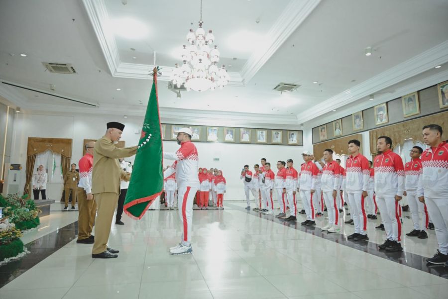 Hari ini, 152 Orang Kontingen Sumbar Berangkat Ikuti Pornas Korpri ke XVI Tahun 2023