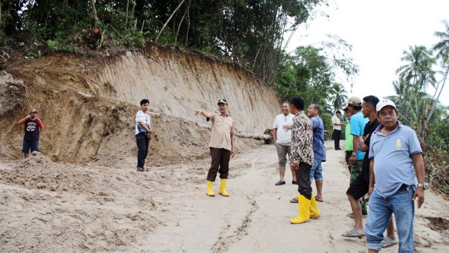 Hari ke-10, Wako Genius Pantau Pembukaan Jalan Penghubung 4 Desa
