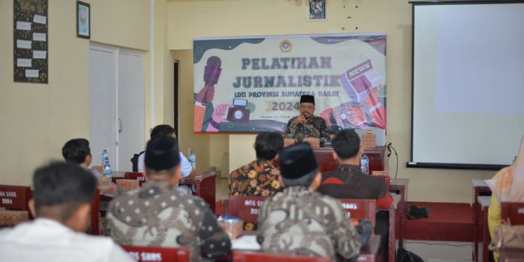 Helat Pelatihan Jurnalistik, LDII Sumbar Berkomitmen Masifkan Pemberitaan