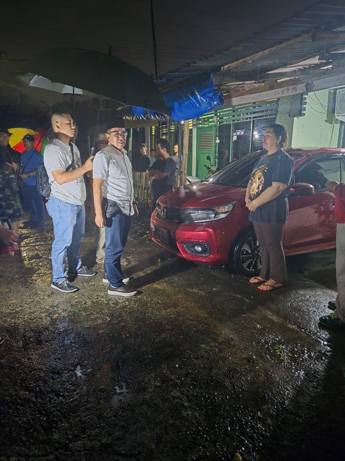 Hujan Deras dan Angin Puting Beliung 18 Unit Rumah Prajurit