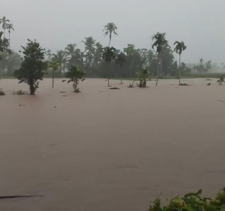 Hujan Deras Picu Sungai Meluap di Pasaman, Dua Warga Pasaman Barat Hanyut