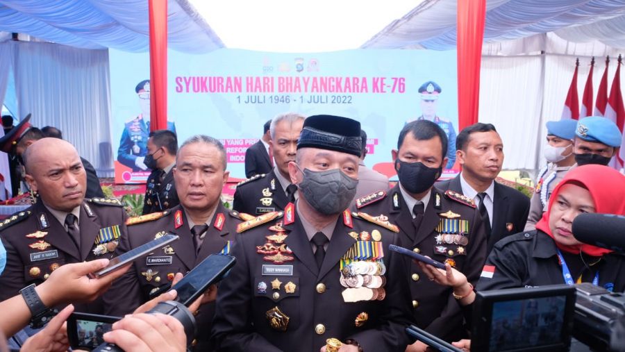 HUT Bhayangkara ke 76, Ini Penyampaian Kapolda Sumbar Irjen Pol Teddy Minahasa