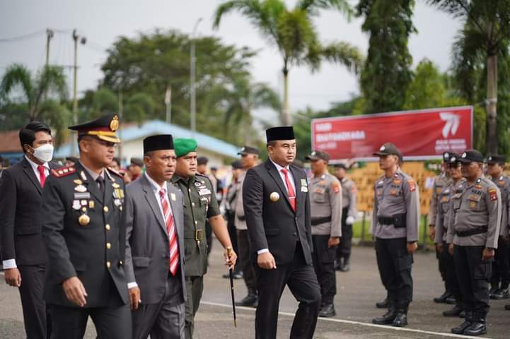 HUT Bhayangkara ke 77, Sutan Riska: Polri Mitra Staregis Membangun Dharmasraya